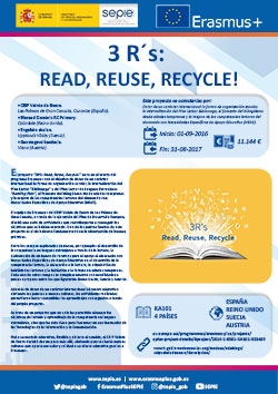 3 R's: Read, Reuse, Recycle