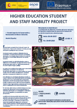 Higher education student and staff mobility project