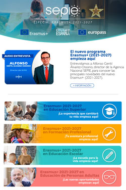 Newsletter Número especial Erasmus+ 2021-2027
