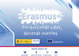 Pegatina Erasmus+